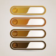 Sticker label Coffee collection set N3