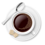 Coffee with sugar