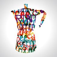 Multicolored coffee grinder
