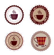 Coffee icons vector set N2