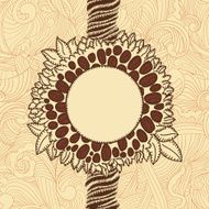 Coffee tree - rope Label