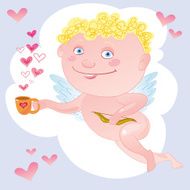 Cupid With Cup N2