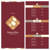 Restaurant menu design N49