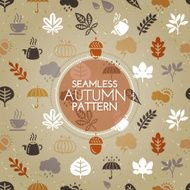 Seamless autumn pattern N3