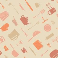 Symbol kitchen pattern