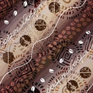 Coffee pattern N38