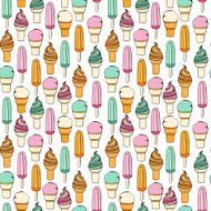 Sweet dessert background