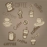 Coffee Icons N124