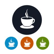 Cup of tea icon cup coffee vector illustration N2