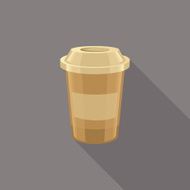 Coffee icons isolated