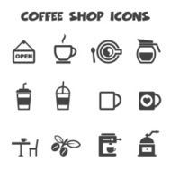 Coffee Shop Icons N10