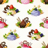 Sweets seamless pattern