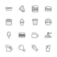 Fast Food Icons N14