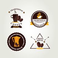Coffee badge label icon menu N3