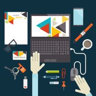 Flat Design Elements N4