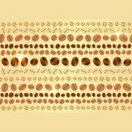 pattern with coffee beans N3
