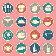 Food Icons set N17