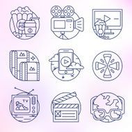 Set the video icons