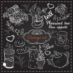 Set of tea collection
