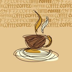 Vector - Coffee cup graphic Illustration