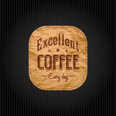 Vintage Coffee Label N38