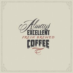 Vintage Card with coffee N5