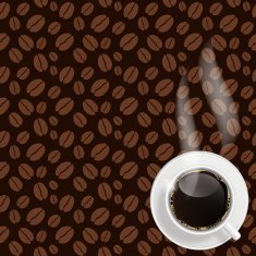 Abstract coffee background vector illustration N4