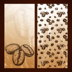 Food flayers with hand drawn elements