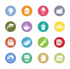 Fast Food Icons N10
