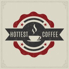 Vintage Coffee Label N43
