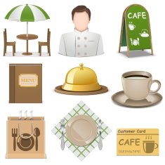 Vector Cafe Icons