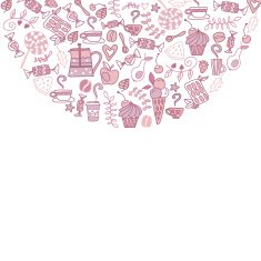 Tee coffee pattern card