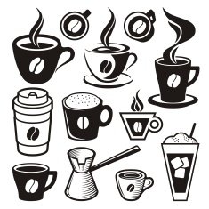 Coffee Cup Icons N3