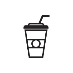 Paper Coffee Cup Icon