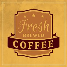 Vintage Coffee Label N62