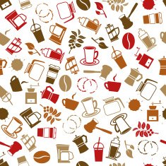 Coffee Seamless Pattern N35