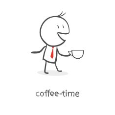 Coffee time concept