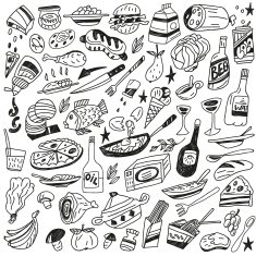 food doodles N2