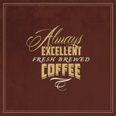 Vintage Coffee Label N71