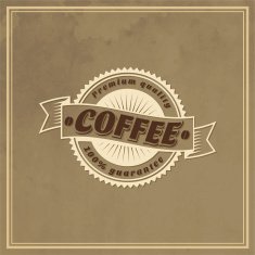 Vintage Coffee Label N72