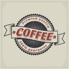 Vintage Card with coffee N9