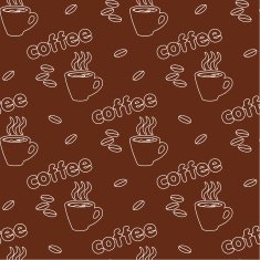 seamless coffee pattern N20