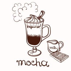cup of mocha coffee N3