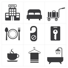 Hotel and Services Icon