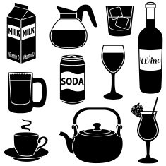drinks icons N19