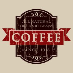 Vintage Coffee Label N81