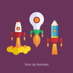 Business Start up launch concept