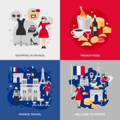 France Flat Set