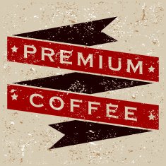 Vintage Coffee Label N84