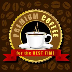 Coffee cup vector Creative design cafe idea N5